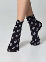 CONTE FANTASY Плотные носки с рисунками «Art»