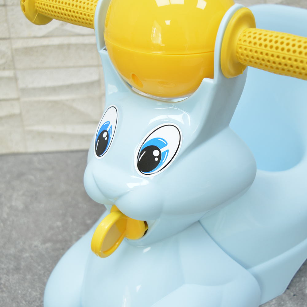 Горшок детский "Зайчик" Lapsi (светло-голубой)