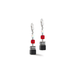 Серьги Coeur de Lion Black-Red 4530/20-1303