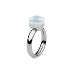 Кольцо Qudo Firenze arctic blue opal 16.5 мм 612171 BL/S
