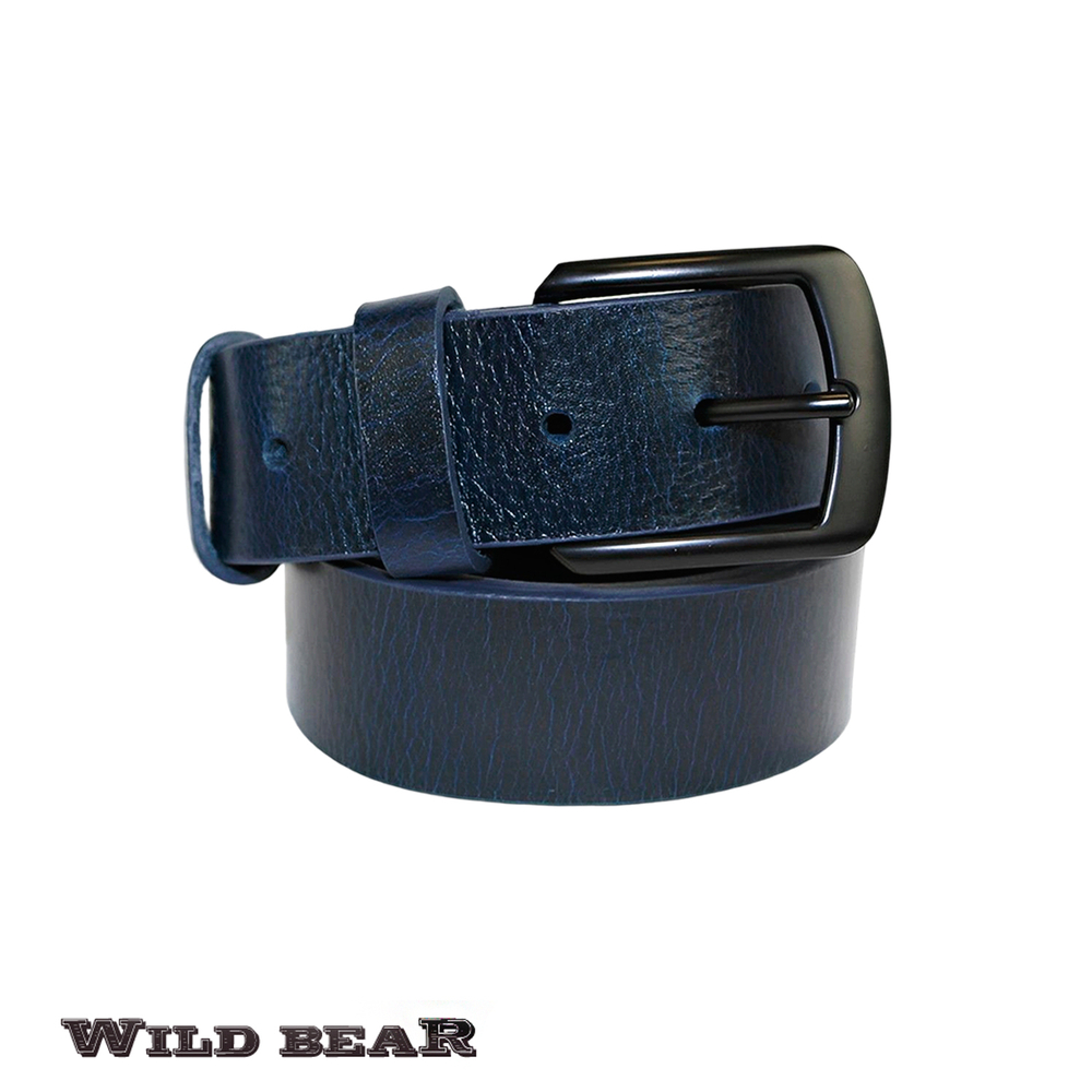 Ремень WILD BEAR RM-125f Dark-Blue Buffalo (универсальный)