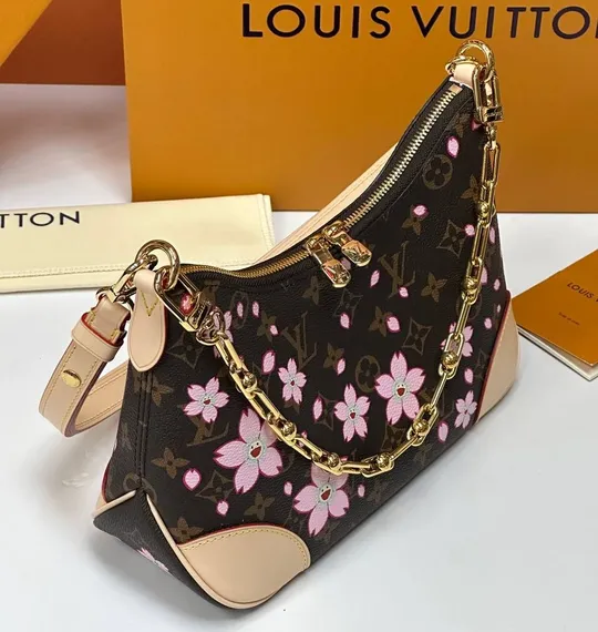 Сумка Louis Vuitton Boulogne коричневый