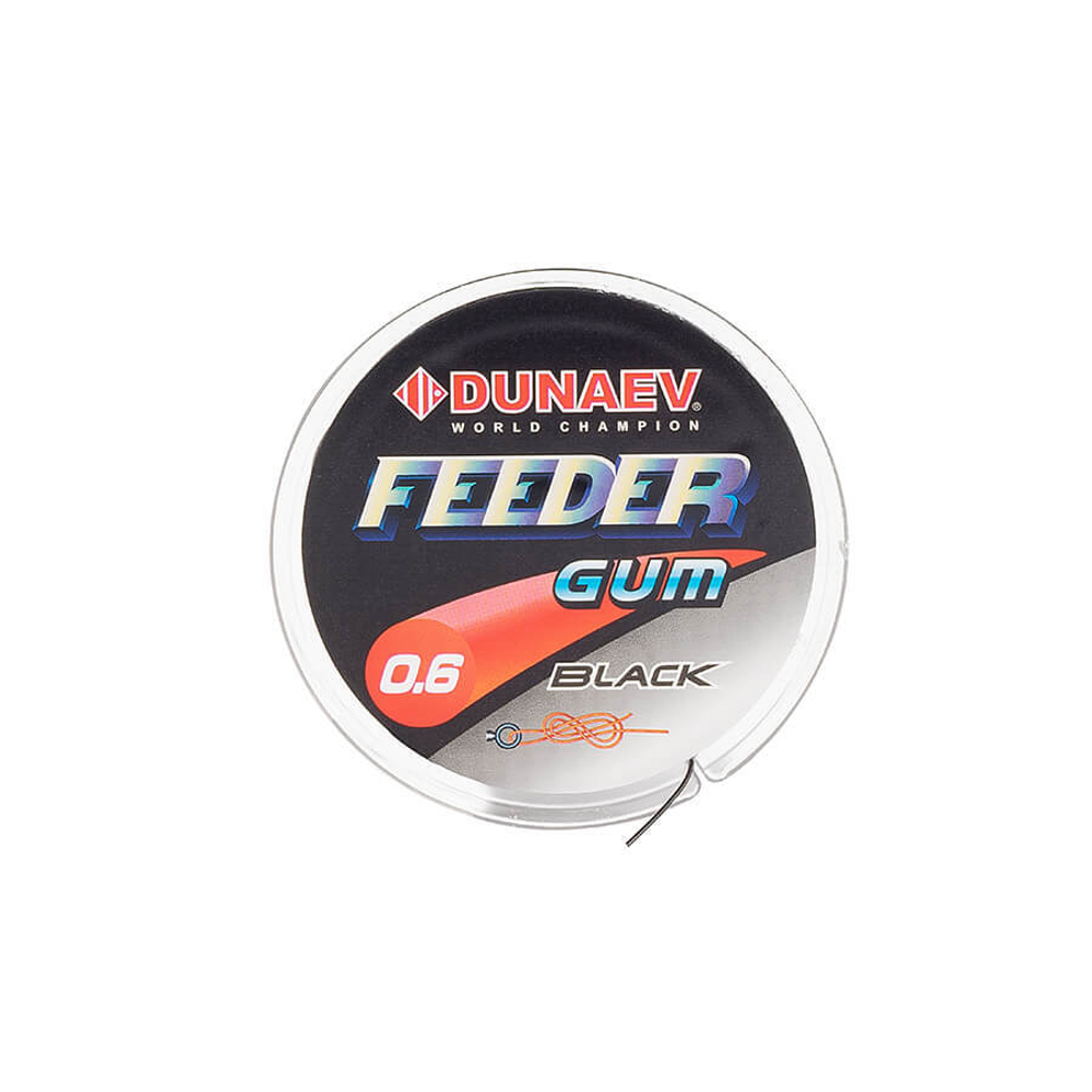 Фидерная резина Dunaev Feeder Gum Black 0.6mm (в)