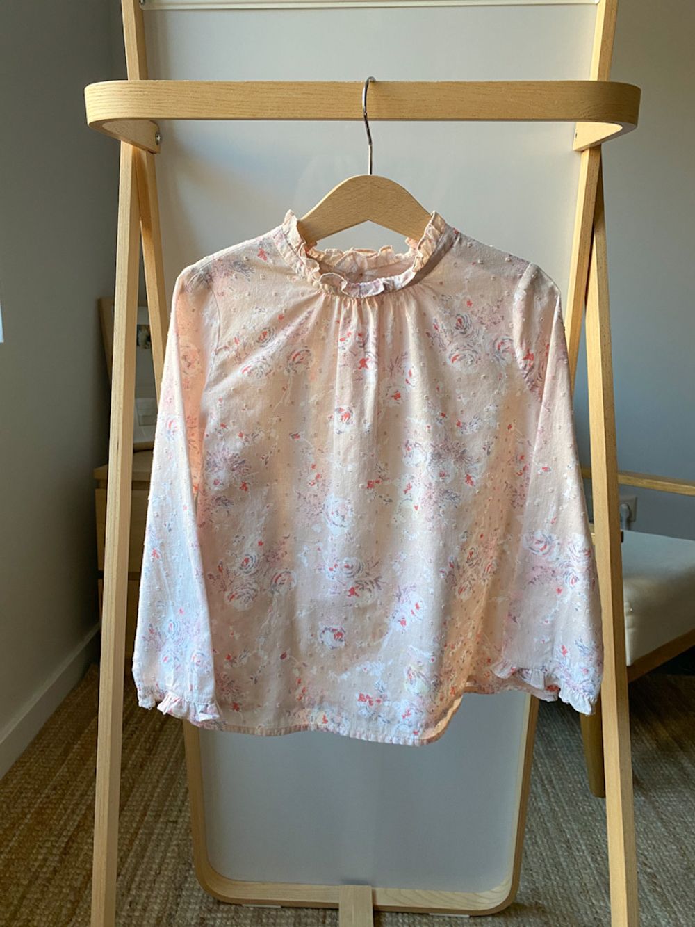 Хлопковая блузка Bonpoint