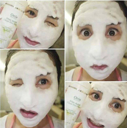 Ottie White Bubble Clean Pore Mask кислородная маска для очищения пор