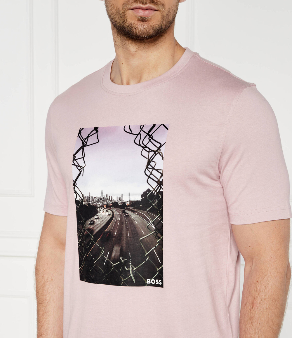 Футболка Urban BOSS ORANGE - пудрово-розовый(50522638)