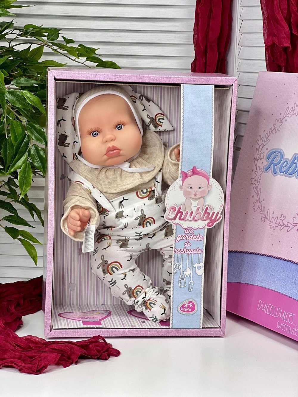 Кукла BERJUAN виниловая 50см Chubby Baby (20009)