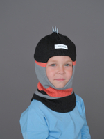 Шлем весенний/осенний вязаный (Мандарин) ОРЕО