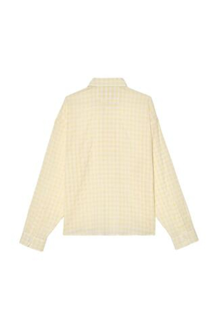 ZARA X BENITO ANTONIO РУБАШКА С ВОРОТНИКОМ ПОЛО, ЖЕЛТЫЙ