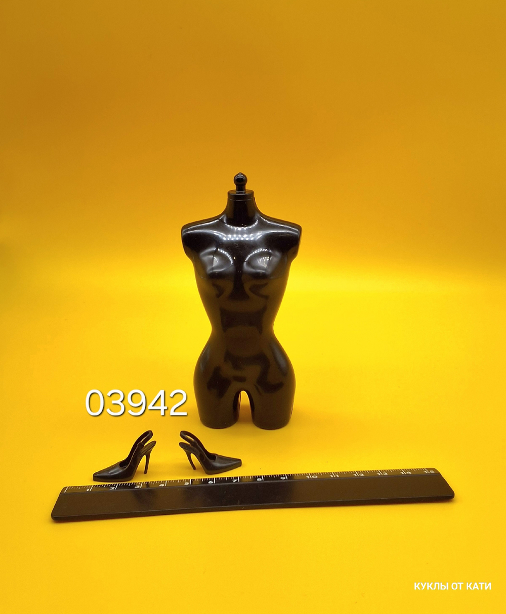 Обувь для куклы Барби винтаж туфли 03942