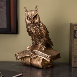 Статуэтка Ученый Филин Бронза