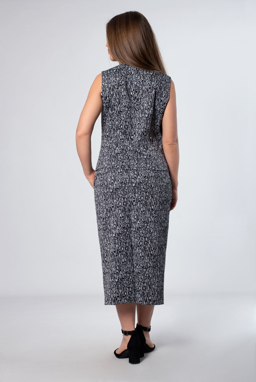 Юбка женская 4143АП, латынь #225Лаг014143АП