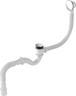 СИФОН ДЛЯ ВАННЫ 1 1/2Х40 AQUANT КЛИК-КЛАК ПЕРЕЛИВ АВТОМАТ ХРОМ ГТ 40Х40/50