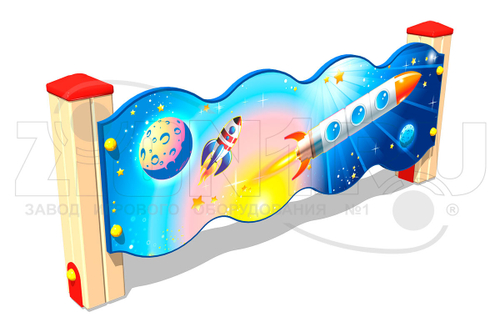 Ограждение детской площадки «Космос У1»