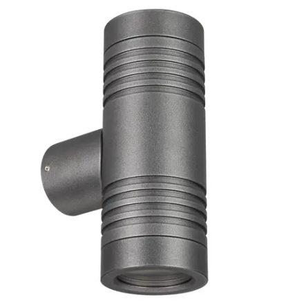 Светильник KT-RAY-WALL-TWIN-R46-2x3W Warm3000 (GR, 24 deg, 24V) (Arlight, IP65 Металл, 3 года) 034137