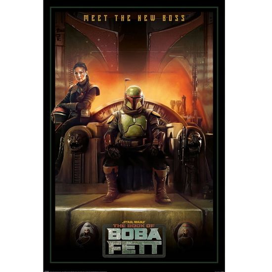 Постер PP34918  Star Wars: The Book of Boba Fett (Meet The New Boss)