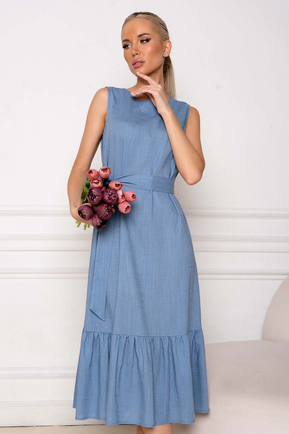 Платье Анисия (голубое) П13105-45М LT Collection