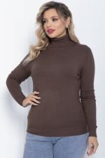 Водолазка Зимняя история (шоколад) Б14535-20М LT Collection