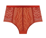 Трусики-слипы с высокой линией талии Clarisa (Размер: M) (Цвет: терракотовый)