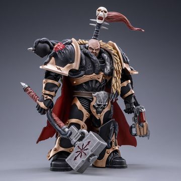 Фигурка Warhammer 40K Chaos Space Marine Black Legion Chaos Lord Khalos the Ravager 1:18