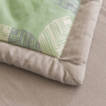 Комплект постельного белья Сатин с Одеялом 100% хлопок на резинке OBR147