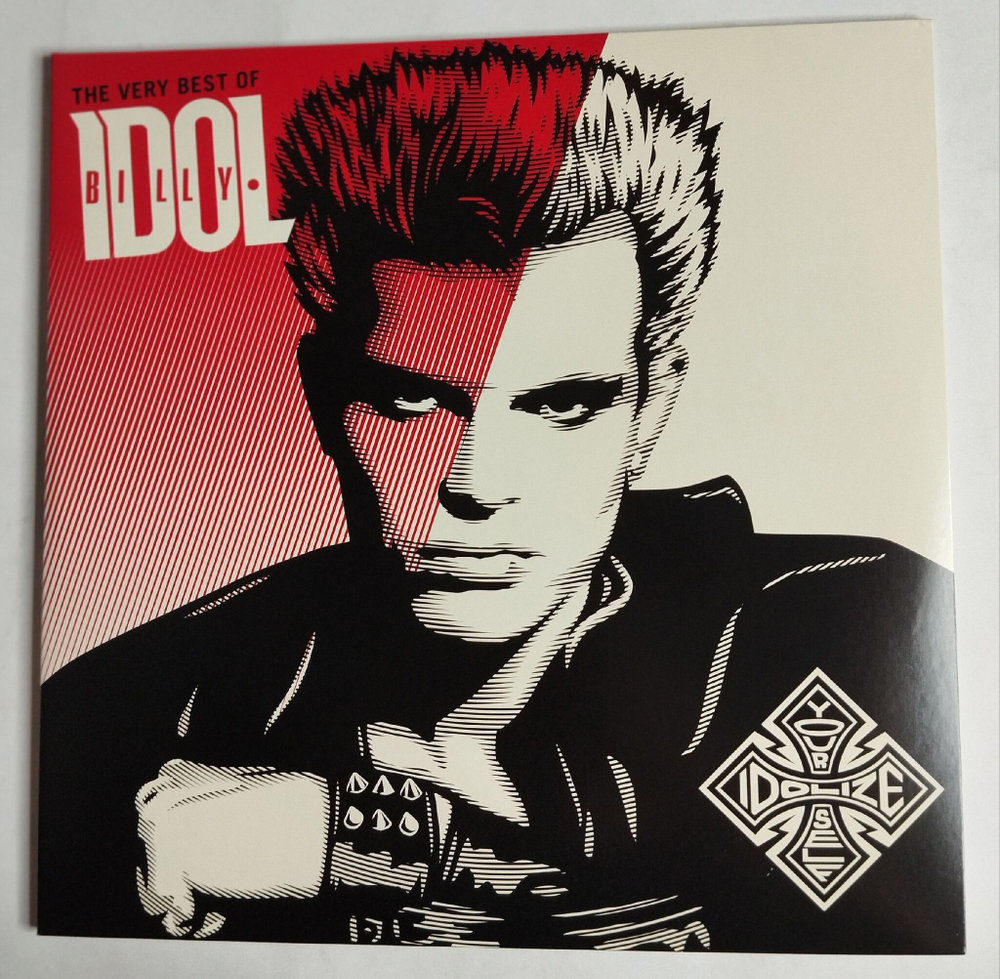 Винтажная виниловая пластинка LP Сборник Idolize Yourself The Very Best of Billy Idol (EU 2017)