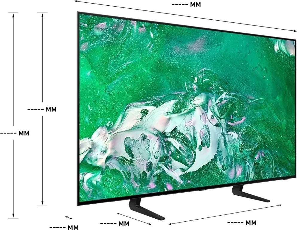 Телевизор OLED Samsung 48" QE48S90DAEXRU Series 9 черный графит 4K Ultra HD 120Hz DVB-T2 DVB-C DVB-S2 USB WiFi Smart TV