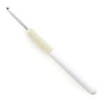 Крючок, вязальный с пластиковой ручкой addiColour, №4,5, 15 см