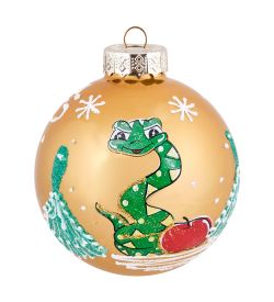 Элита НФШ-1712/1 Ел.украшение Шар «Змея» 85 мм