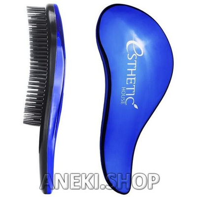 Расчёска для легкого распутывания и разглаживания волос Esthetic House Hair Brush For Easy Comb Azure