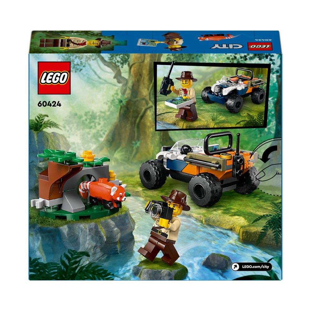 LEGO City - Квадроцикл исследователя джунглей с красной пандой 60424 / артикул   60424  / GTIN 5702017585222