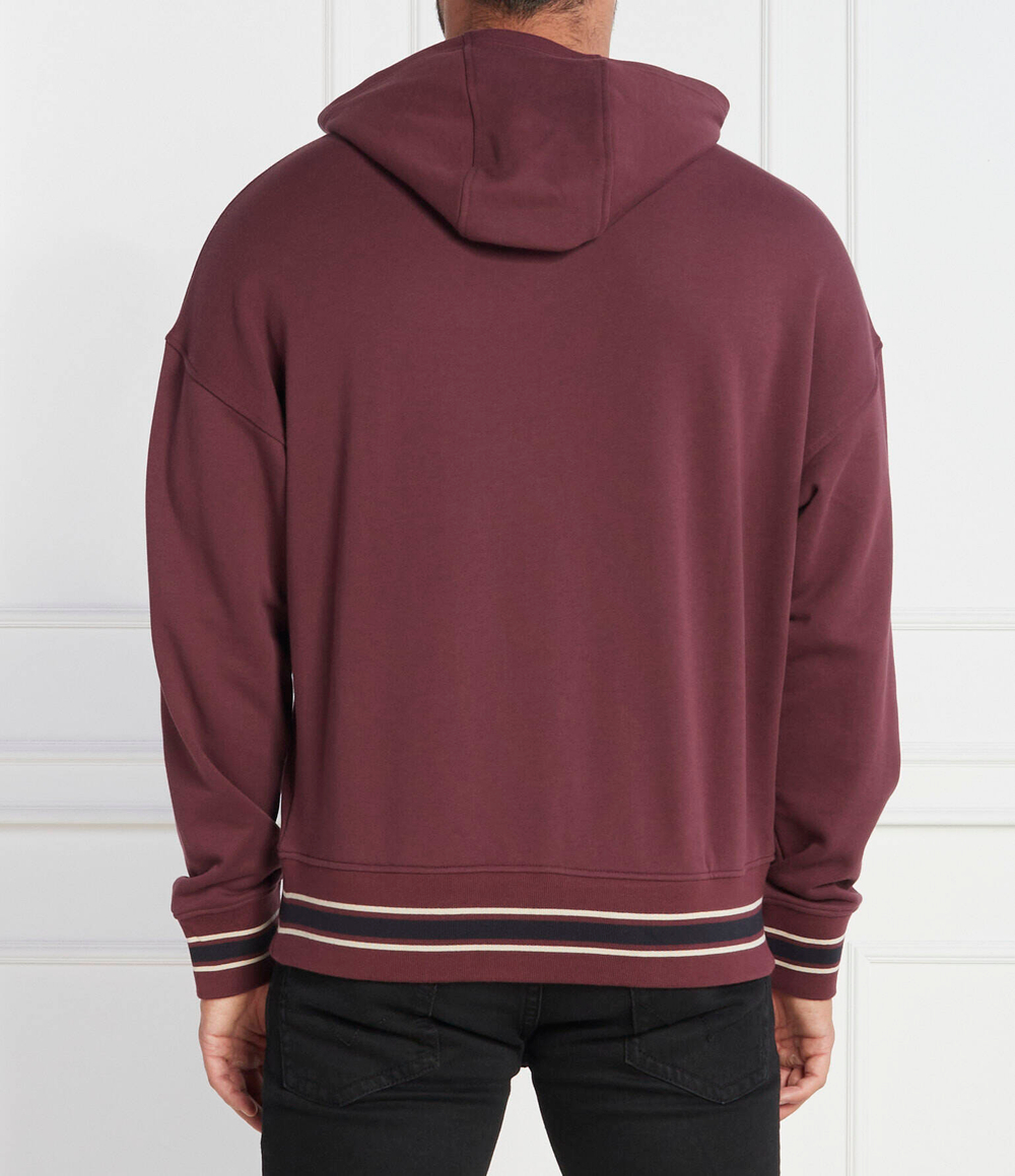 Худи Armani Exchange - бордовый(6RZMJF ZJDPZ)