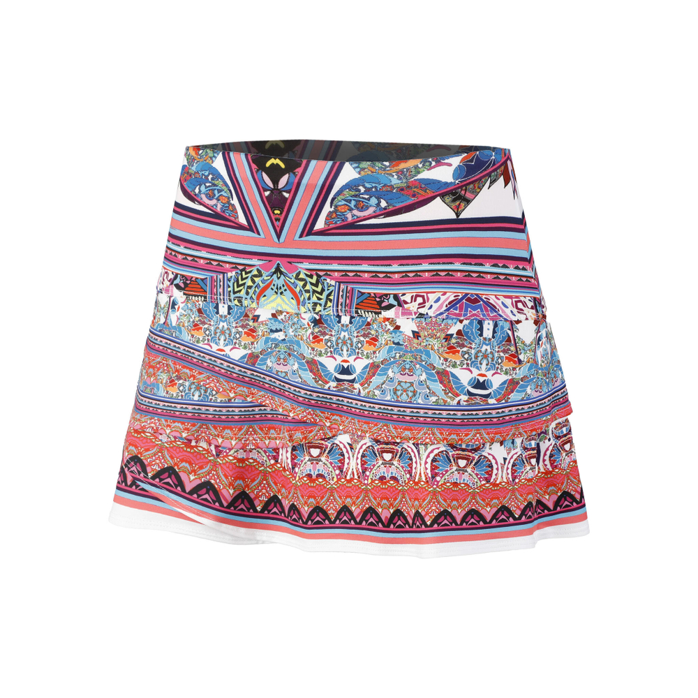 Женская теннисная юбка Lucky in Love Athens Scallop Skirt Women - Multicoloured