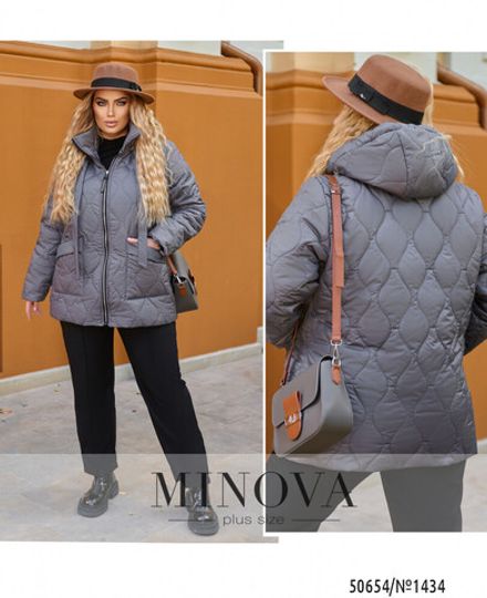 Куртка 1434-графит Minova Фото 1