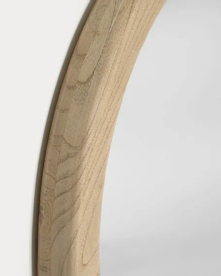 Зеркало Alum из массива минди Ø50 см