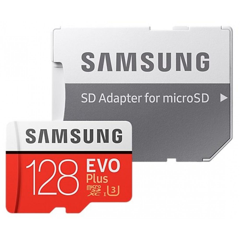 Карта памяти Samsung MB-MC128HA/RU EVO Plus microSD 128Gb Class 10