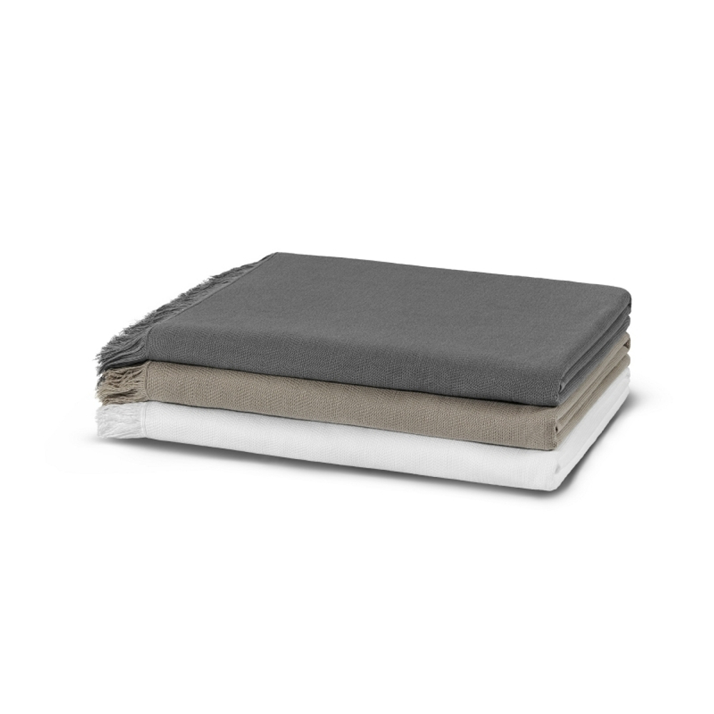 Полотенце Hamam Topkapi Pestemal 100x180 темно-серое