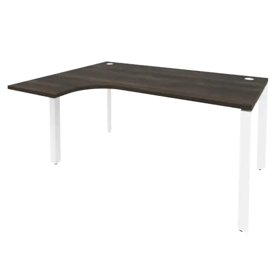 Onix Стол эргономичный левый на П-образном м/к O.MP-SA-4 (L) 1580*1180*750 (800/460)