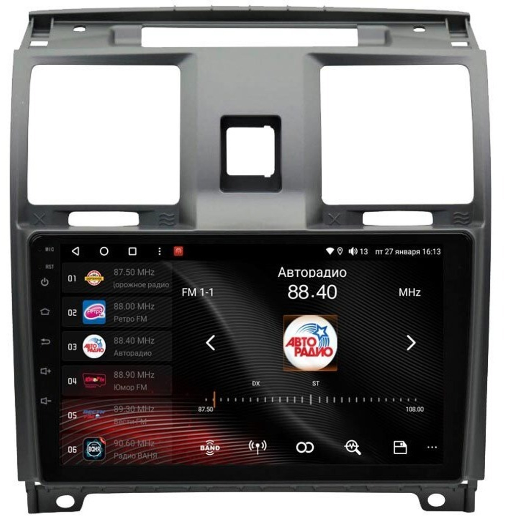 Магнитола для УАЗ Патриот, Пикап 2012-2016 - Vaycar VA87-3109 на Android 13, 8-ядер, 4G SIM-слот
