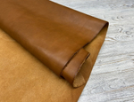 Фулон цв. Коньячный / Foulonne Soft Cognac, толщ. 1,5-1,7 мм, натуральная кожа