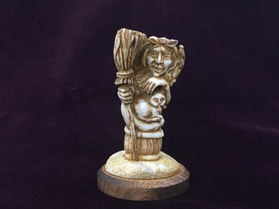 Баба - Яга, сувенир, миниатюра