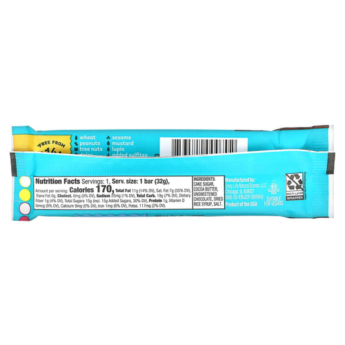Enjoy Life Foods, Батончики с шоколадным вкусом, 1,12 унц. (32 г)