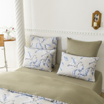 Комплект постельного белья Люкс Сатин 100% хлопок на резинке AR367