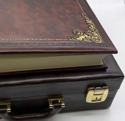 Фотоальбом из кожи "Ornament grande"