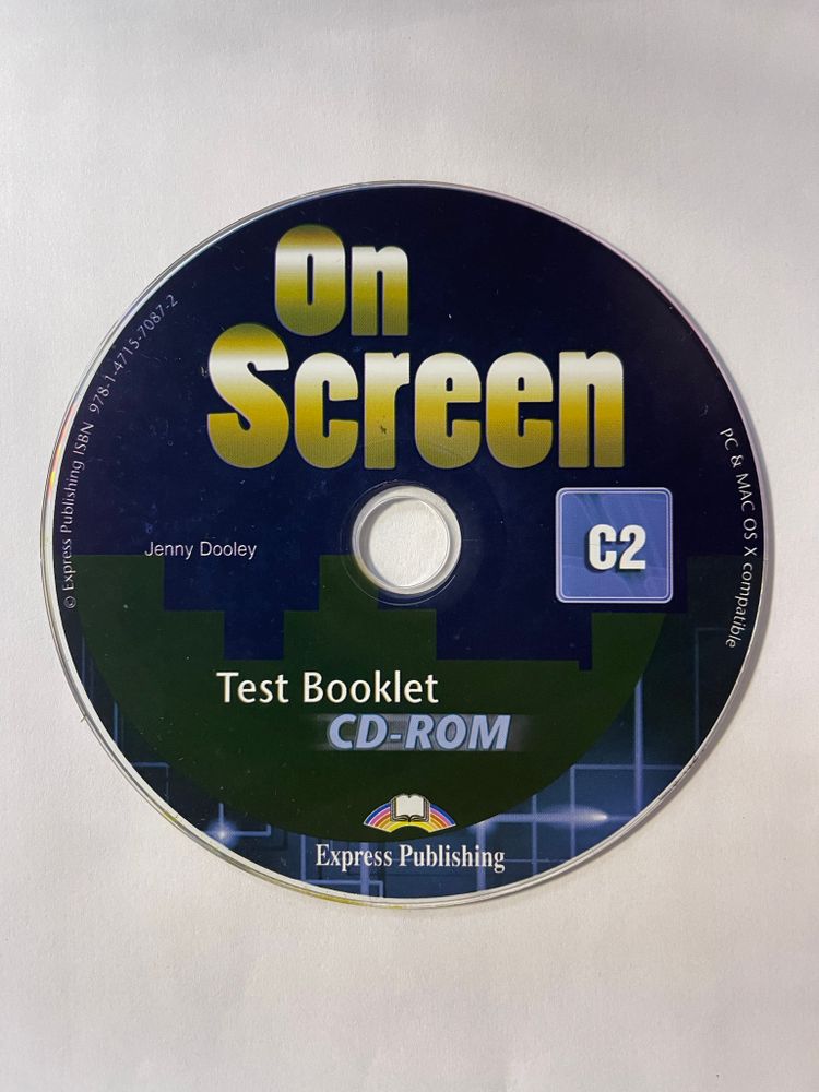 On screen C2 Test Booklet CD-ROM — Диск с тестовыми материалами