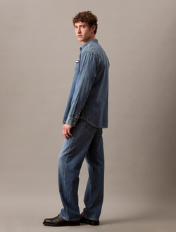 Джинсы Calvin Klein 90s Straight Fit Tinted Stone