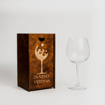 Бокал для вина с гравировкой в подарочной коробке PKS33
