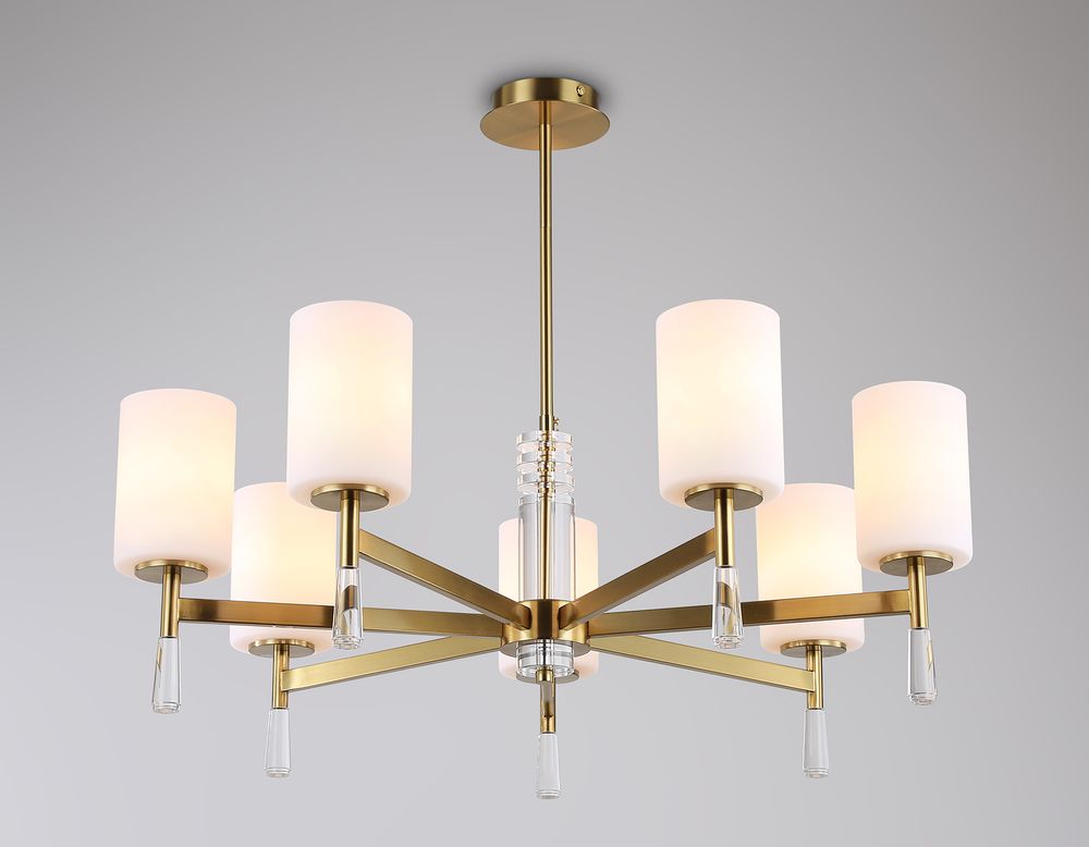 Ambrella Люстра со стеклянными плафонами на штанге Modern LH56263