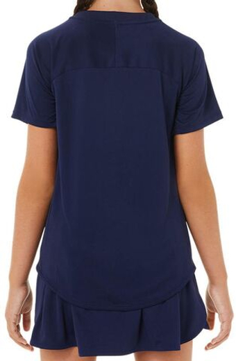 Футболка для девочки теннисная Asics Tennis Short Sleeve Top - небесный
