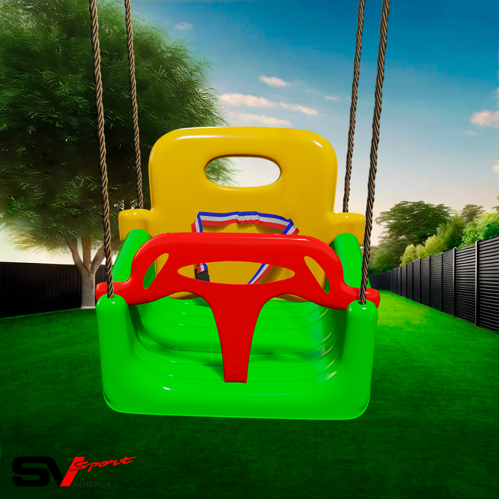 Качели 3в1 трансформер (0.5-3 лет/3-6 лет/6+ лет)